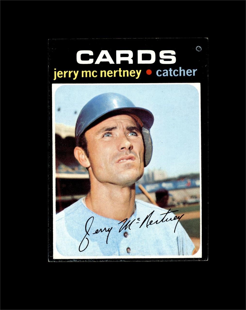 1971 Topps #286 Jerry McNertney EX to EX-MT+