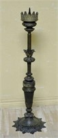 French Bronze Liturgical Altar Candle Pricket.