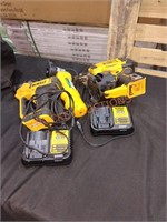 DeWalt 20v 3 Tools, 2 chargers No battery included