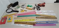 Junk Drawer Cleanout Incl. Rulers