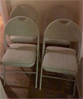 Set of 4 Folding Chairs