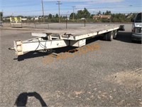 25 Ft Equipment Trailer With Ramps