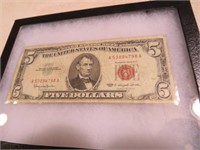 1963 $5 RED SEAL