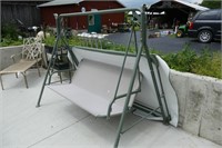 PATIO SWING WITH CANOPY