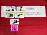 1972 Olympic & Comedians Stamp