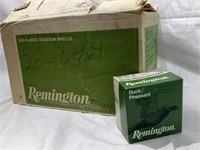 NOS Case 500 Rounds 20 Gauge Ammo - Remington 6