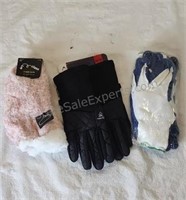 Assorted Gloves and Slipper Socks