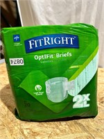 new OptiFit FitRight adult size 2XL diapers