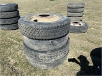 4- 285/75R24.5 Tires Location 1