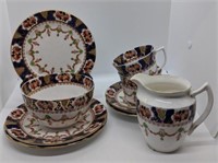 Lot of 10 English Hand Painted China Items