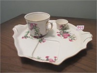 Royal Winton snack plate set