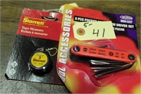 Starrett Mini Measure Tape & Folding Screwdrivers