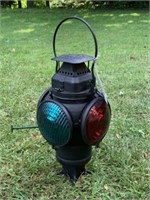 Railroad Directional Lantern Made by Adlake