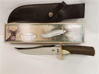 FROST WHITETAIL STAG HANDLE KNIFE