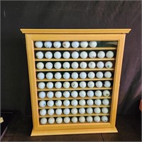 Golf Ball display case #1