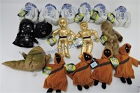 Star Wars lot of 16 "Buddies" bean bag figures
