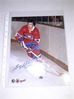 Guy Lapointe Autographed 8 x 10 Photo with COA