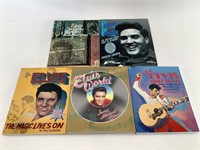 (5) Elvis Presley Books & Quiz Book