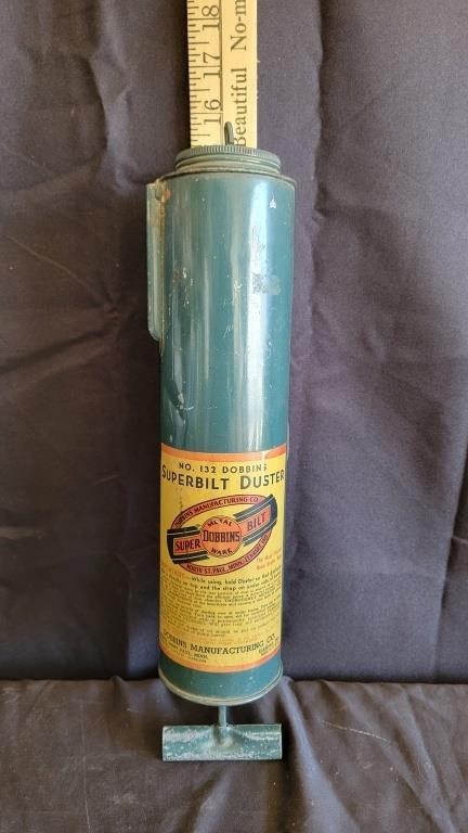 Vtg Superbilt Duster #132 Dobbins St Paul MN