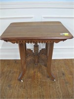 VICTORIAN SIDE TABLE CIR 1880'S CLEAN SOLID
