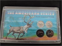 Canadian ' North American Wildlife ' Coin Set