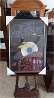 Foo Fighters Spaceship with Platinum LP. PRINT