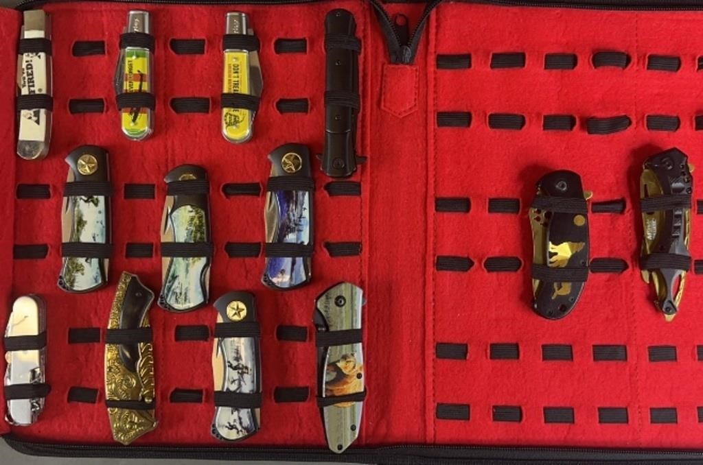 13pc Pocket Knife Collection