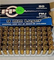 50 Rounds of 9mm Luger (Safe)