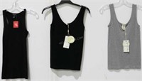 Lot of 3 Assorted Ladies Tank Tops Sz S - NWT