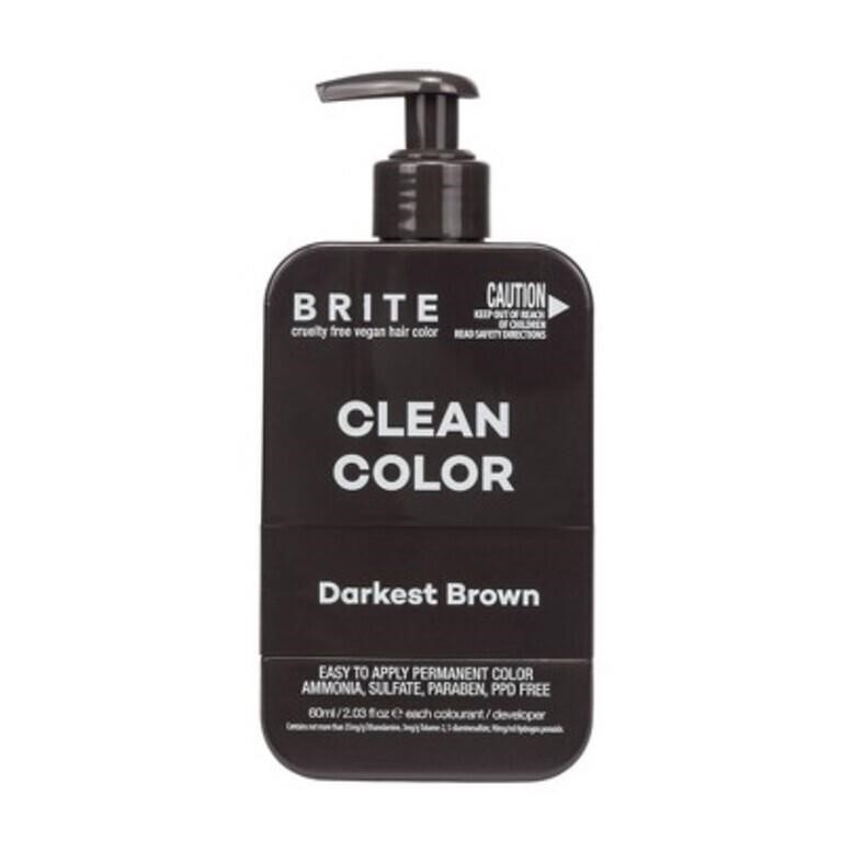 BRITE Hair Color Kit - Dark Brown 4.05 fl oz