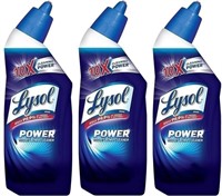 3X709 ML Lysol Toilet Bowl Cleaner