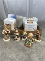 Hummel figurines, set of 5. With original boxes.
