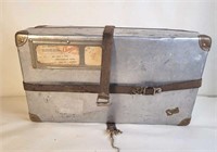 Vintage Aluminum Mail Container