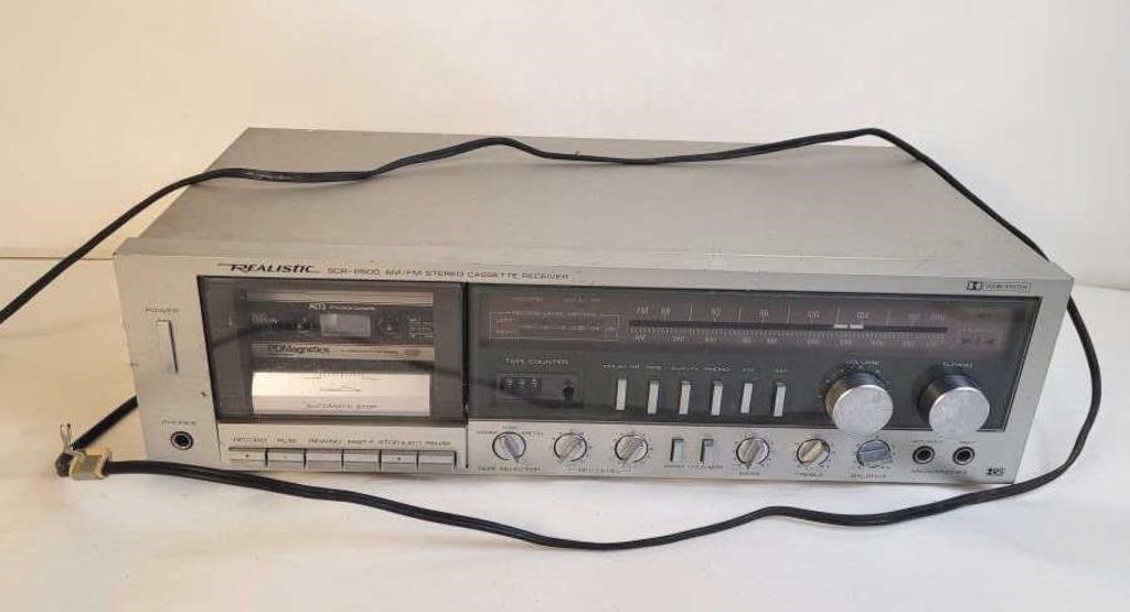 Realistic SCR-2500 AM/FM Stereo Cassette Receiver
