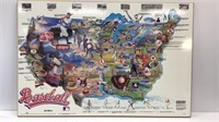 Baseball 1987 Edition Major Leagues collage of