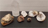 Crystal, geodes,and other rock