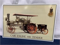 Tin Case Engine and Tender Sign