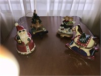 Collection of Resin Christmas Decorations