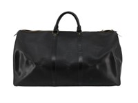 Louis Vuitton Black Epi Keepall 55