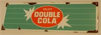 ENJOY DOUBLE COLA SSP TOPPER SIGN