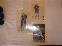 Package of 3 "Beehive" Hockey Cards