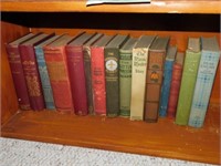 Fifteen vintage books, again for reading or