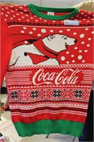 Coke Ugly Sweater Size XL