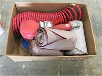 Air Sander With Peel + Stick Sand Paper And hose