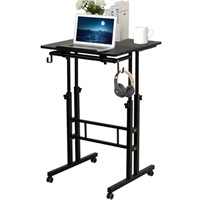 SIDUCAL Mobile Stand Up Desk Height Adjustable