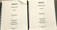 Isaiah I & II English Braille Grade 2 NIV 1985