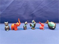 Assorted Blue Mountain Pottery Style Figurines