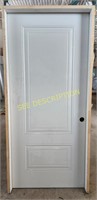 Exterior door 36" 2 panel LH Swing