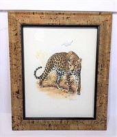 Leopard Print signed