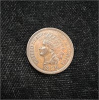 1899 Indian Head Penny with Full Liberty